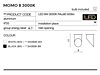 Bodové LED svítidlo Momo 8 AZ2278 Azzardo