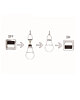 Chytrá 13W RGB LED žárovka 12254 Connect.Z Eglo