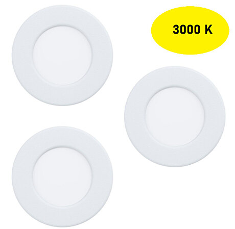 Set 3 kusů LED 99135 WW Fueva 5 Eglo 3x2,7W