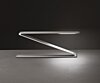Italská LED lampička Fabas 3264-30-212 Fitz antracit stmívatelná