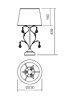 Stolní lampička 02-878 CHARISMA Redo Group