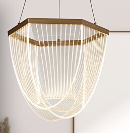 Stmívatelný lustr 48250-340GO Serchlight