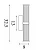 Koupelnové LED světlo Clamp 63124-1GO Searchlight