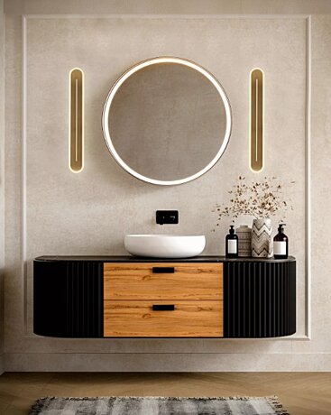 Anglické světlo Couper 55911SB Searchlight 59cm satin brass