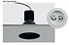 Zápustné LED svítidlo XDRILL 2700K DLT04UWW MWH, Arelux