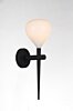Nástěnné svítidlo Azzardo Aga wall AZ1073 white/black