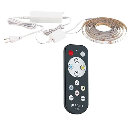 LED pásek LED-STRIPE-A 98296 s ovladačem 5m Eglo