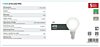 LED žárovka E14 4W 2700K 11604 Eglo opálové sklo