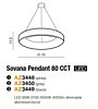 Závěsné LED svítidlo Sovana Pendant 80 CCT LED AZ3448 Azzardo
