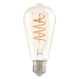 4W LED žárovka 110077 jantarová E27 2200K Eglo