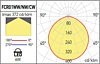 Zápustné LED svítidlo XFACE ROUND 3000K FCR01WW MWH