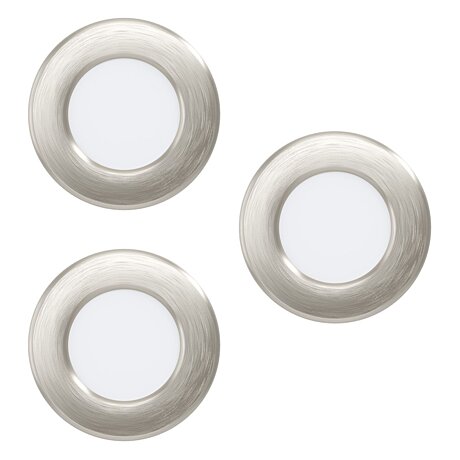 Set 3 zapuštěných LED svítidel FUEVA 5 99141 3000K, Eglo