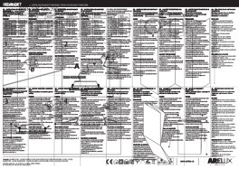 Montažní list Vestavné 13W LED světlo EVR02CCT SWH Arelux
