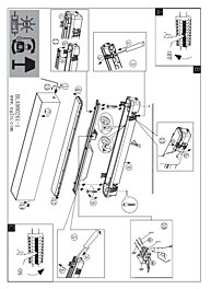 Montažní list Venkovní světlo Eglo 900261 Salitta 38cm