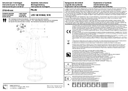 Montažní list Italské světlo 3743-45-102 Palau Fabas dimm