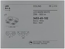 Montažní list Bodové LED svítidlo HELLA 3453-65-102 FABAS