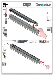 Montažní list Italské světlo Antille 8937 Linea Light 45W CRI90