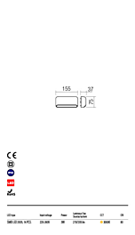 Montažní list LED světlo Sapo 90069 REDO Group venkovní
