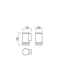 Montažní list Nástěnné venkovní svítidlo 90517 Smarter CARGO IP54