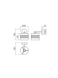 Montažní list Nástěnné svítidlo Smarter FLINT 01-2951 1X42W E27