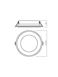 Montažní list Smarter PT 05 LED 12W 3000K WH (5.1.2)