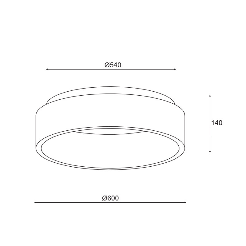 LED světlo BR81LEDC60WHD ACA Apollo krokově stmívatelné
