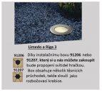 Venkovní zemní svítidlo RIGA 3 86189 Eglo