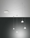 Italské svítidlo Fabas Isabella LED 3410-49-102 bílé stmívatelné