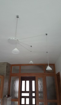 Italské svítidlo Fabas Isabella LED 3410-49-102 bílé stmívatelné