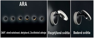 Nástěnné LED svítidlo ARA 3452-21-101 FABAS
