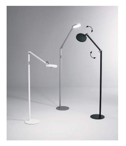 Stojací LED lampa 3551-11-102 REGINA Fabas