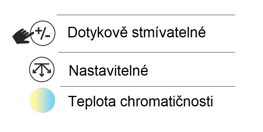 Stolní LED lampička REGINA 3551-30-212 Fabas