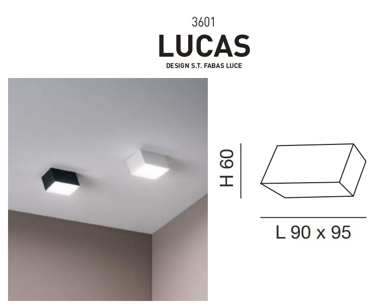 Bodové LED svítidlo 3601-81-282 LUCAS Fabas