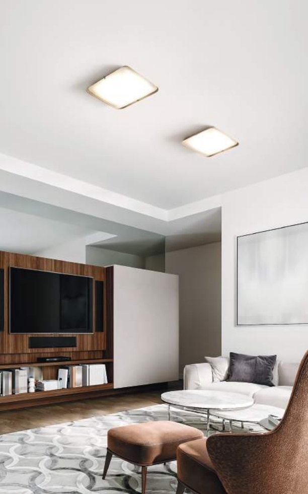 Stropní LED svítidlo 3645-61-355 25x25 HUGO Fabas
