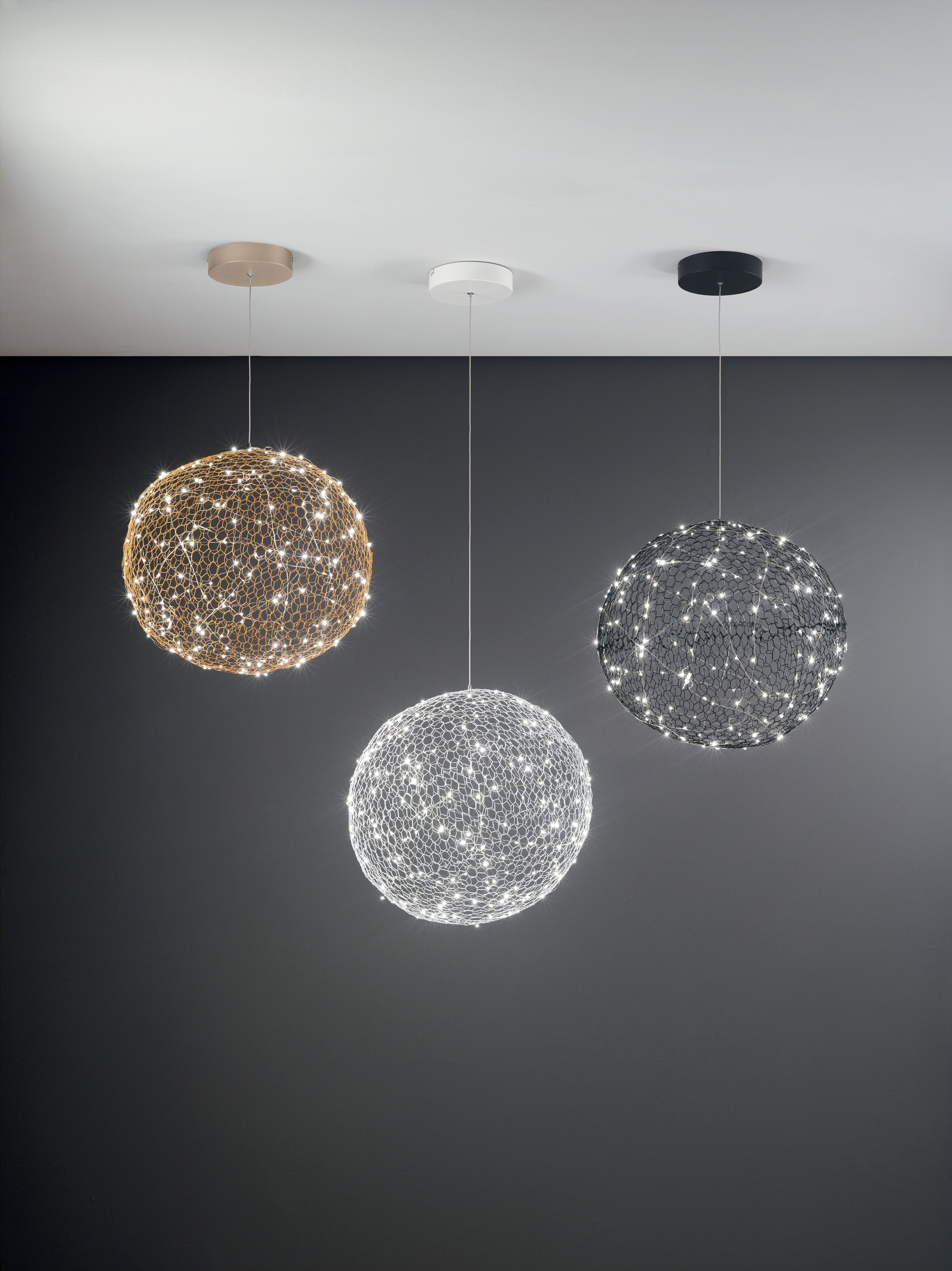 Závěsné LED světlo 3693-45-225 SUMTER Fabas