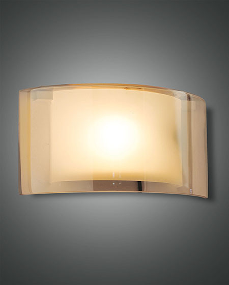 Italské LED svítidlo 3708-21-125 Alide Fabas jantarová