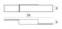 Nástěnné svítidlo Qix LED 7480