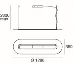 Italské LED světlo LineaLight Opti-Line_P 8038