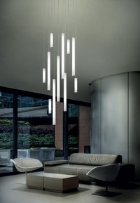 Italské LED světlo 8196 bílé Linea Light TU-V 1m