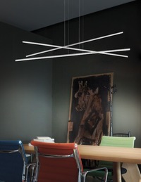 Italské LED světlo 8206 LineaLight Straight_P3 černé