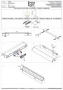 Nástěnné LED světlo LineaLight 8392 šampaň šíře 30cm