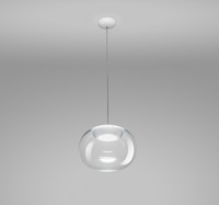 Závěsné LED světlo 8625 Linea Light La Mariée_P transparentní