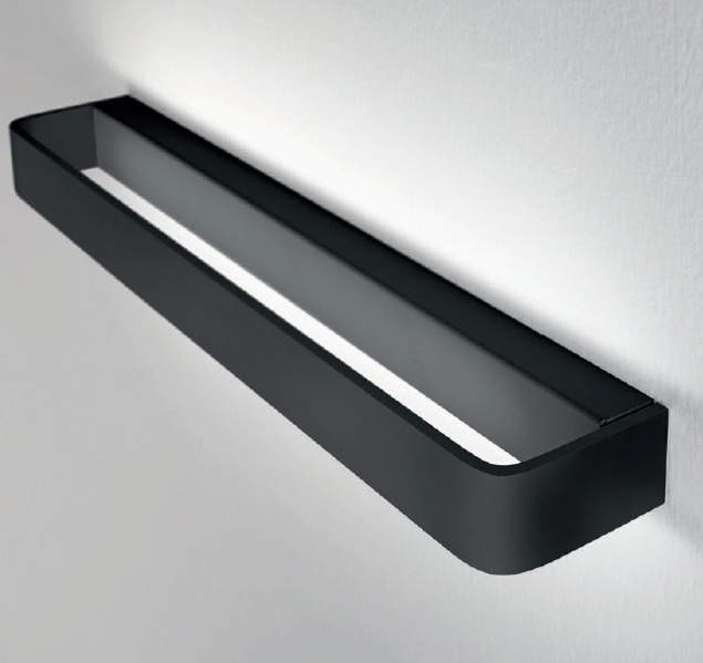 Italské LED světlo Metal 90334 LineaLight černé 65cm