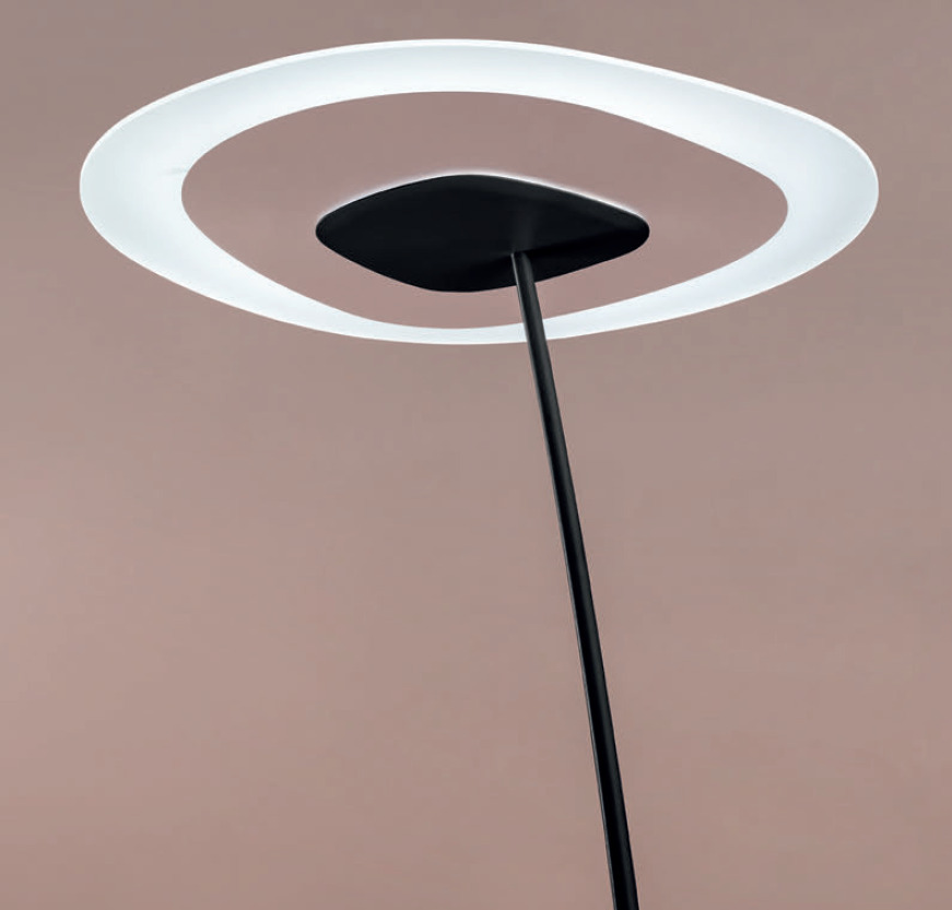 Italská LED lampa 9316 Antiqua LineaLight černá