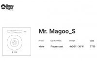 Stropní světlo Mr.Magoo 7799 průměr 1,15m