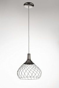 Italské LED světlo 8142 LineaLight Mongolfier_P1 black nikl