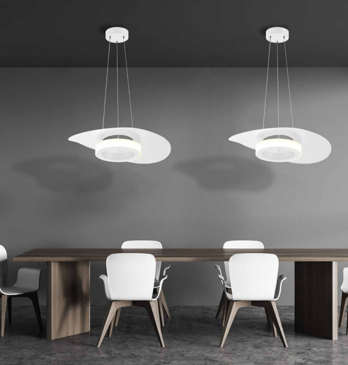 Moderní LED světlo 22132 Zambelis pr.52cm  černé