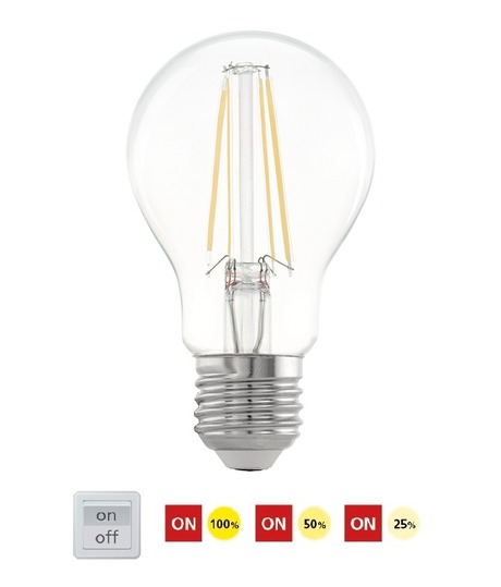 Stmívatelná LED žárovka E27 6W 11751 vintage Eglo