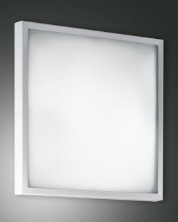 Italské světlo Fabas Osaka 2867-66-102 bílá 40x40cm