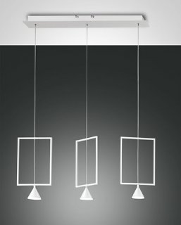 Italské LED světlo Fabas Sirio 3390-49-102 bílé